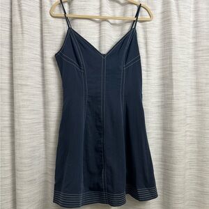 Lulu’s Blue Western A-Line Dress